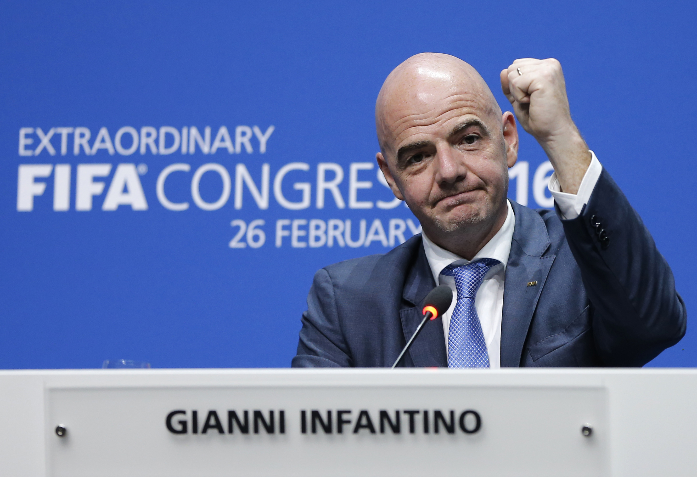 Officiel : Gianni Infantino réelu à la tête de la FIFA