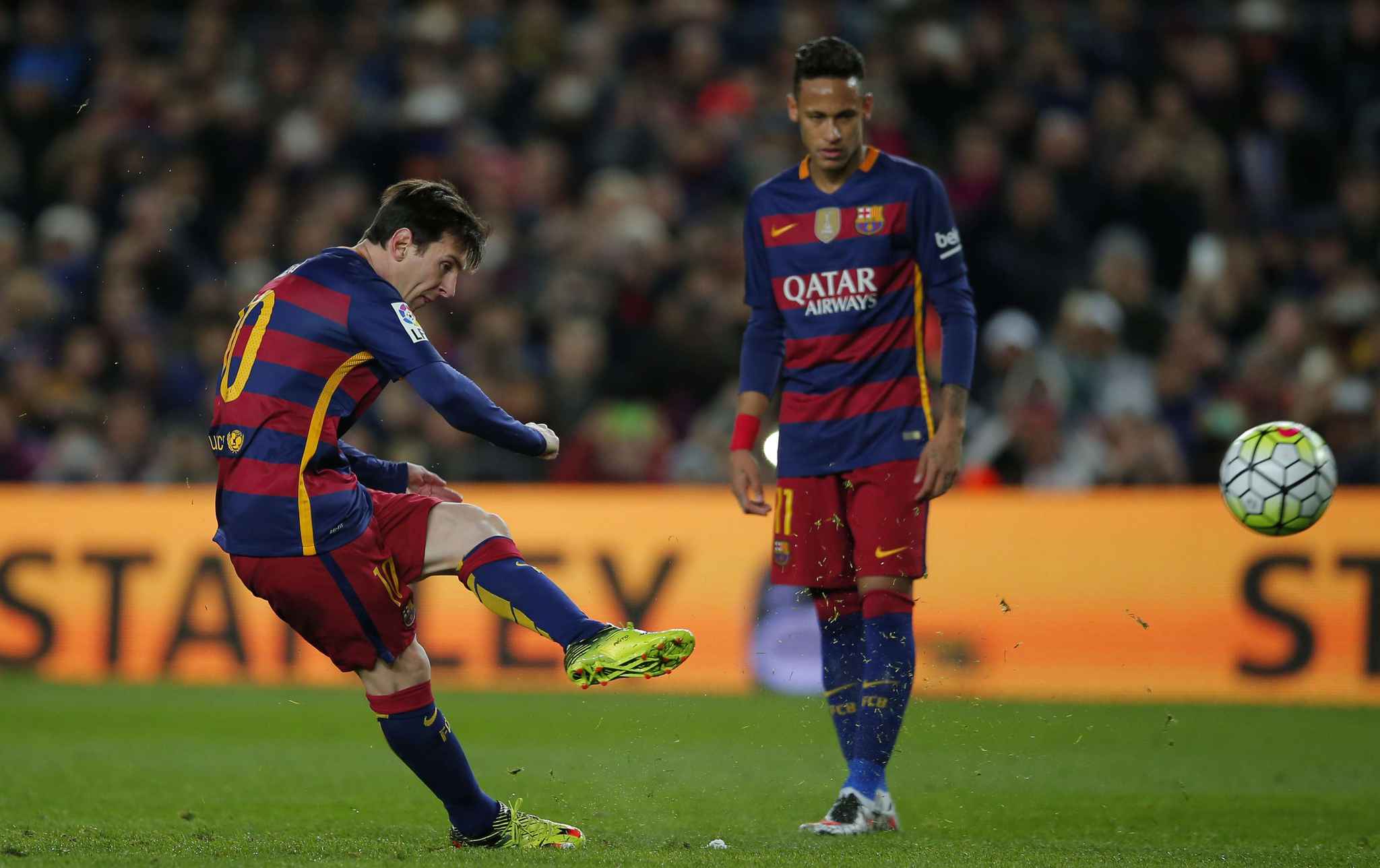 Messi, meilleur tireur de coupsfranc du Monde. Et de l