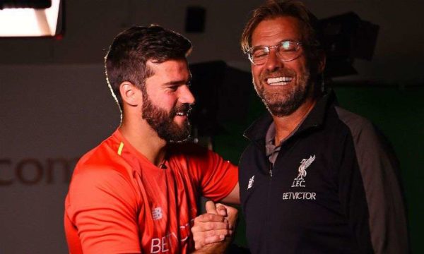 Klopp voit double pour Alisson