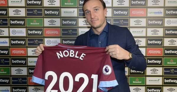 Officiel : Mark Noble prolonge