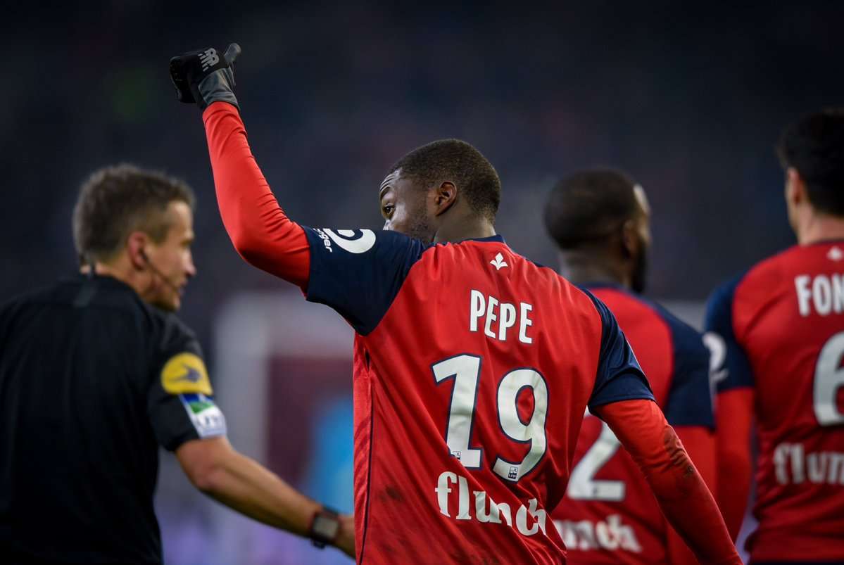 Ligue 1 : Nicolas Pepe élu joueur du mois !