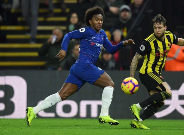 Chelsea et Willian ne sont pas d’accord