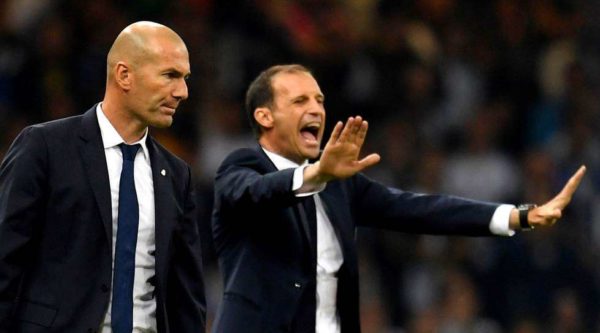 Juventus : l'ombre de Zidane plane sur Allegri