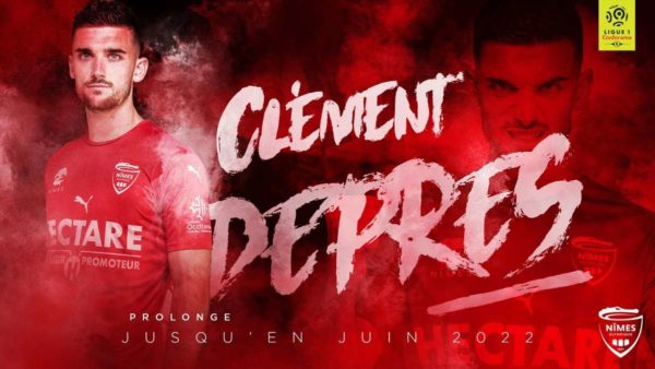 Nîmes : C'est officiel pour Clément Depres