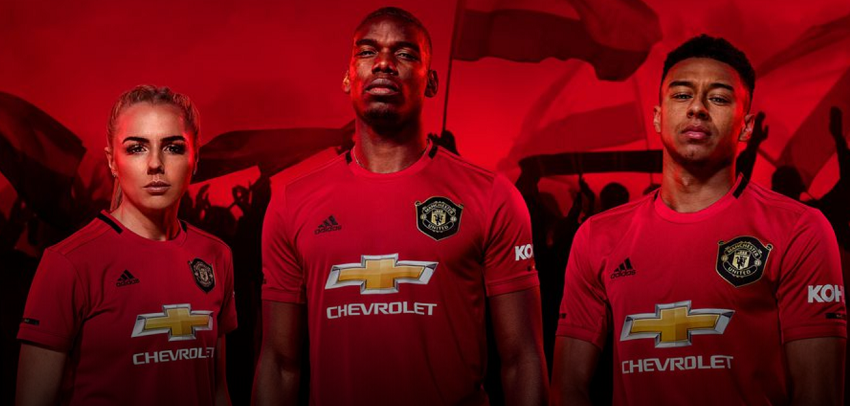 Manchester United : le maillot domicile 2019/2020 dévoilé
