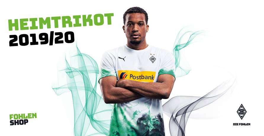 Borussia Monchengladbach : le maillot domicile 2019/2020 dévoilé