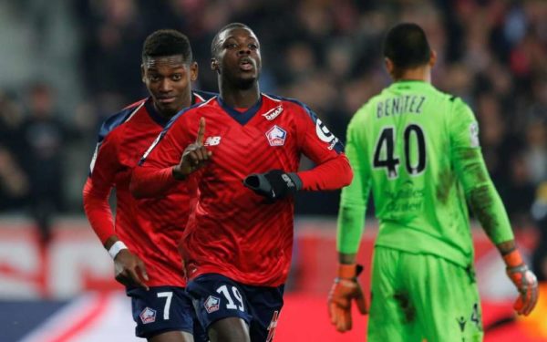 L’Inter Milan et Liverpool se lancent sur Pépé