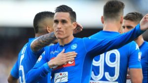 Le FC Valence négocie pour une fin de contrat du Napoli