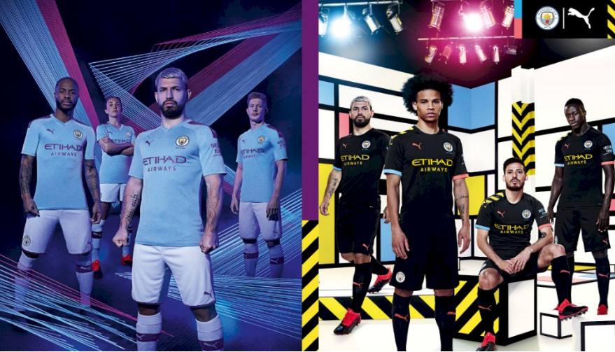 Man City : les maillots 2019/20 dévoilés
