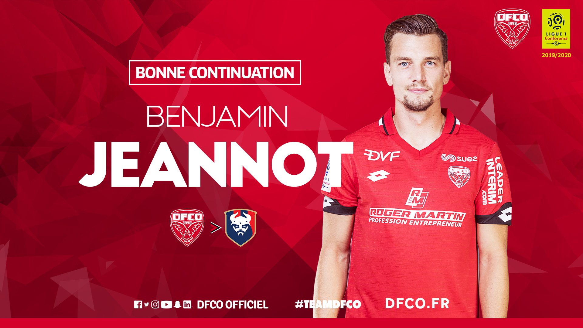 Officiel : Benjamin Jeannot signe en Ligue 2