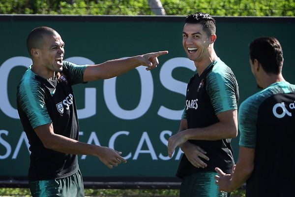 pepe et ronaldo portugal