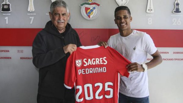 Officiel : Benfica annonce la venue de Pedrinho