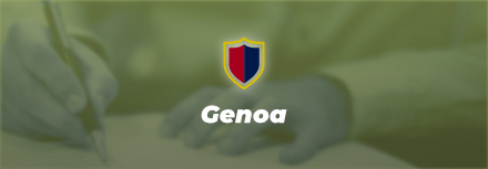 Une deuxième recrue pour le Genoa (Officiel)