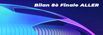 Ligue des Champions : Le bilan des 8èmes de finale aller