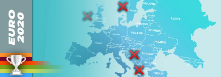 Euro 2020 : Les nations qui seront absentes
