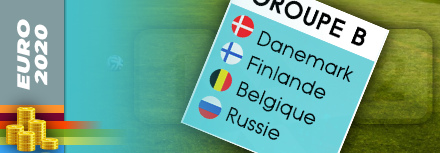 Pronostic Groupe B Euro 2020 (2021) : favoris, cotes et conseils