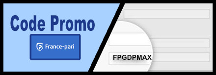 Code promo France Pari 2025 : FPGDPMAX – 100€ remboursés en freebets en cas de 1er pari perdant!