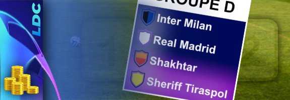 Pronostic Groupe D – Ligue des Champions – cotes, paris et conseils