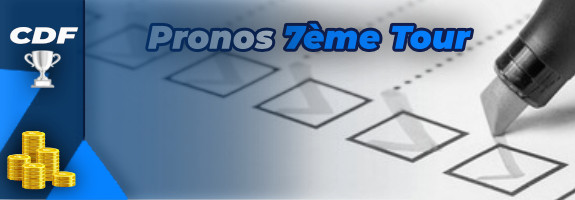 Pronostic 7eme tour Coupe de France