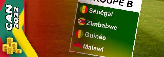 🔎 Pronostics Groupe B CAN 2022 : favoris, conseils et cotes
