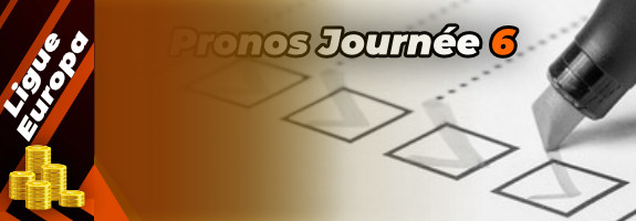 Pronostic Ligue Europa – 6ème journée – Matchs du 9 décembre 2021