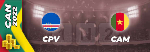 Pronostic Cap-Vert Cameroun CAN 2022 : cotes et analyses pour parier
