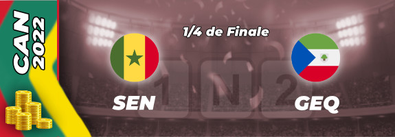 Pronostic Sénégal Guinée équatoriale, cotes et conseils pour parier 30/01/22