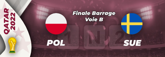 Pronostic Pologne Suède, cotes, stats et conseils pour parier | 29/03/22