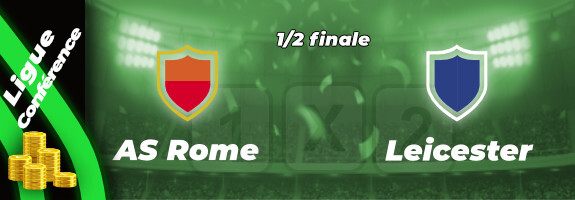 Pronostic AS Rome Leicester cotes, stats et conseils pour parier | 05/05/22