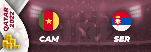 Pronostic Cameroun Serbie match Coupe du Monde 2022 : cotes, stats et conseils pour parier | 28/11/22