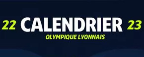 Calendrier OL 2022-2023