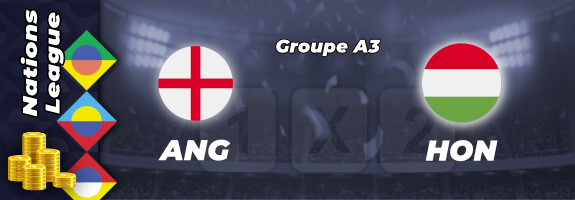 Pronostic Angleterre Hongrie match Ligue des Nations : cotes, stats et conseils pour parier | 14/06/22