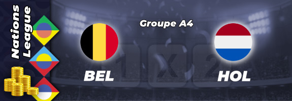 Pronostic Belgique Pays-Bas Ligue des Nations Phase de groupes