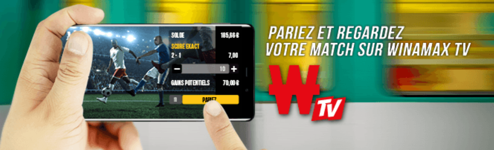 Accéder au Winamax TV Winamax TV