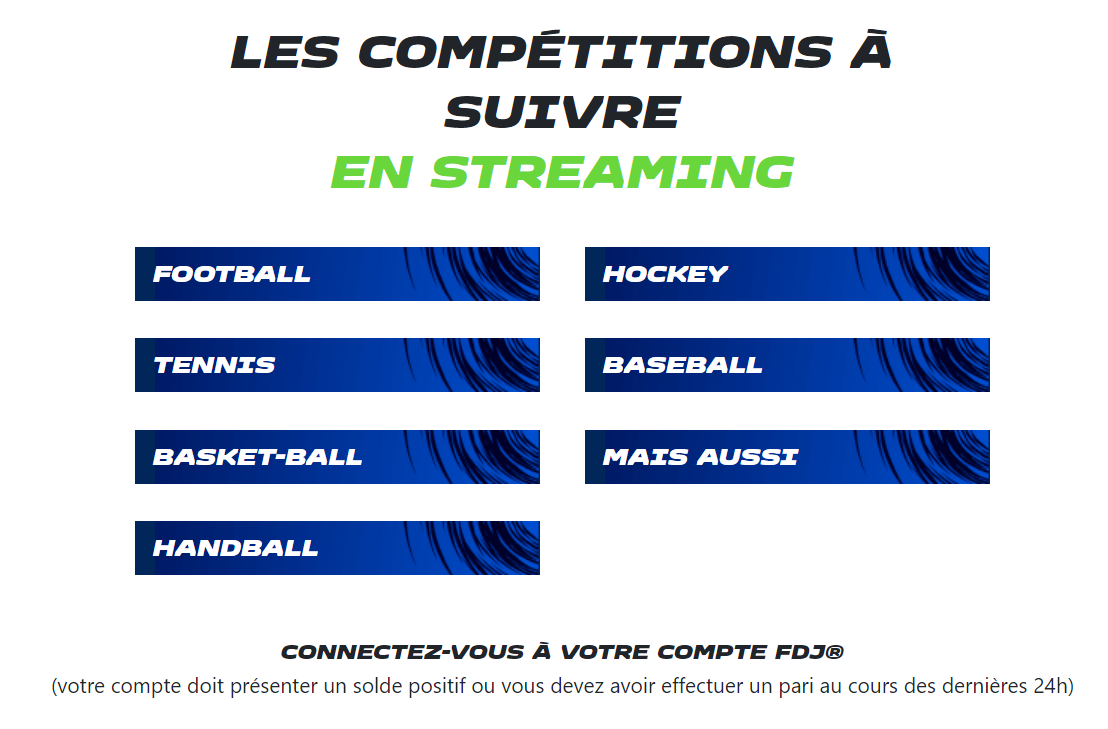 Parions Sport streaming