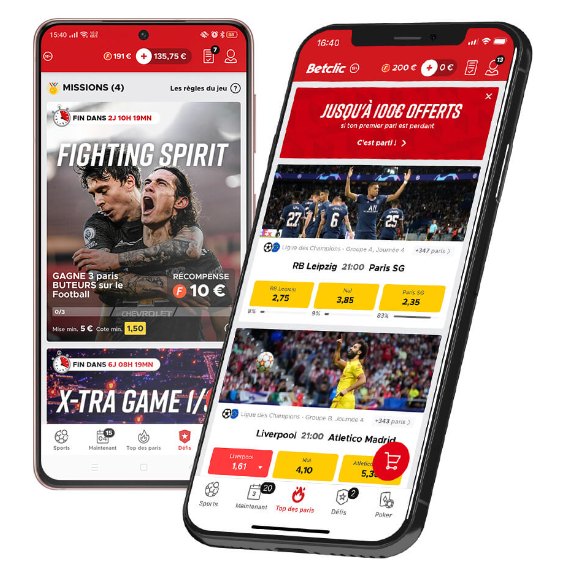 L'application Mobile Betclic