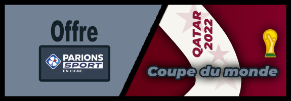 Les offres Parions Sport Coupe du Monde 2022