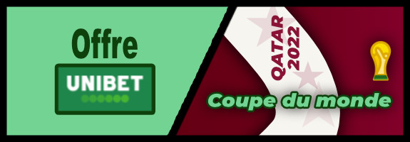 Coupe du Monde 2022 : les offres proposées par Unibet
