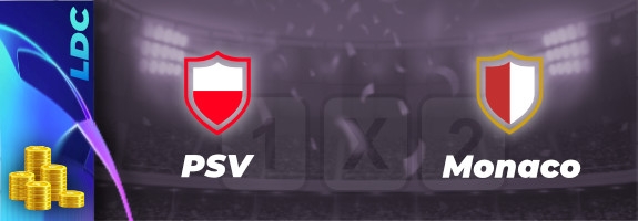 Pronostic PSV Eindhoven Monaco 3ème tour préliminaire LDC cotes, stats et conseils pour parier | 09/08/22