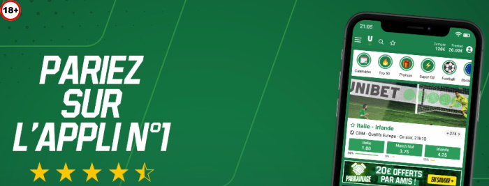 Application Mobile Unibet