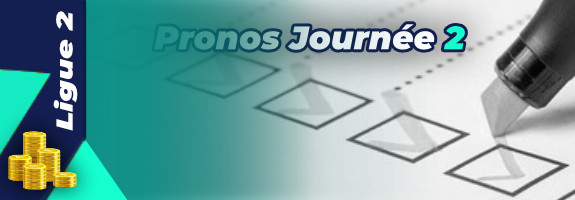 Pronos 2ème journée Ligue 2