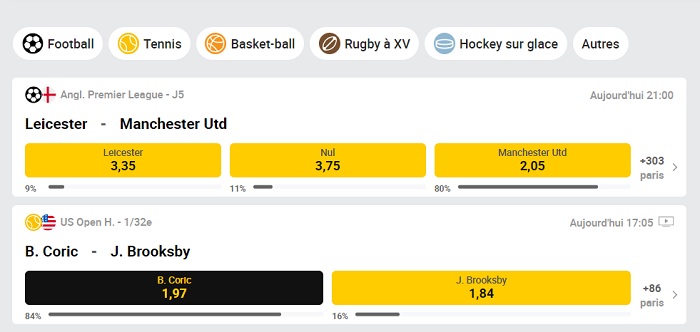 Betclic Paris Sportifs