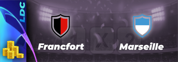 Pronostic Francfort Marseille (OM) cotes, stats et conseils pour parier | 26/10/22