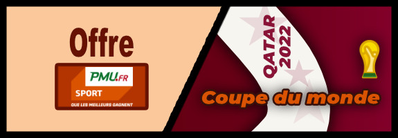 Offre PMU coupe du monde