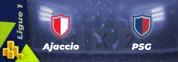 Pronostic Ajaccio PSG cotes, stats et conseils pour parier | 21/10/22