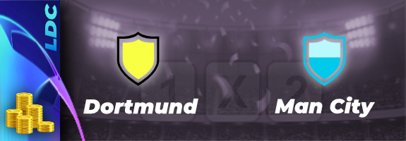 Pronostics Borussia Dortmund Manchester City: cotes, stats, et conseils pour parier 25/10/22