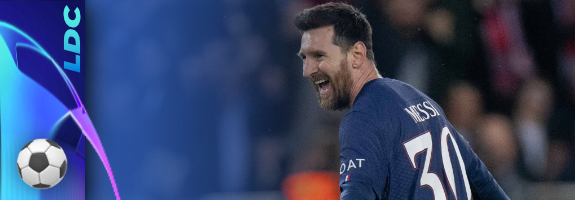 Messi en Ligue des champions © IMAGO / Xinhua