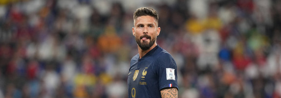 Olivier Giroud sous le maillot de l'Equipe de France.
©nordphotoxGmbHx/xBratic