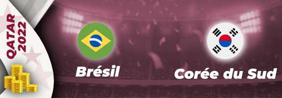 Pronostic Brésil Corée du Sud conseils et cotes 5/12/2022
