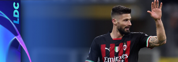 Olivier Giroud de AC Milan ©IMAGO / Marco Canoniero